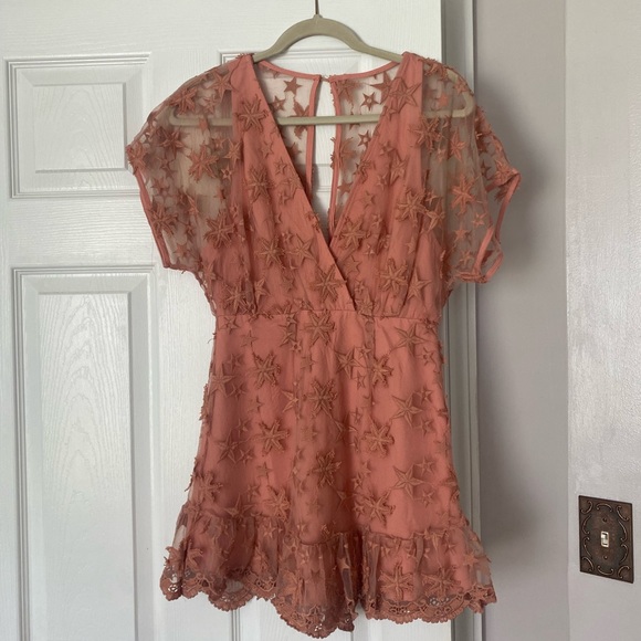 orange mini dress - Picture 2 of 3